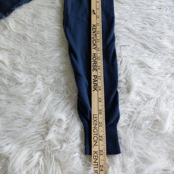 Modango Milano Men's Navy Blue 100% Wool High Neck Sweater Size M Made in Italy - Picture 6 of 8